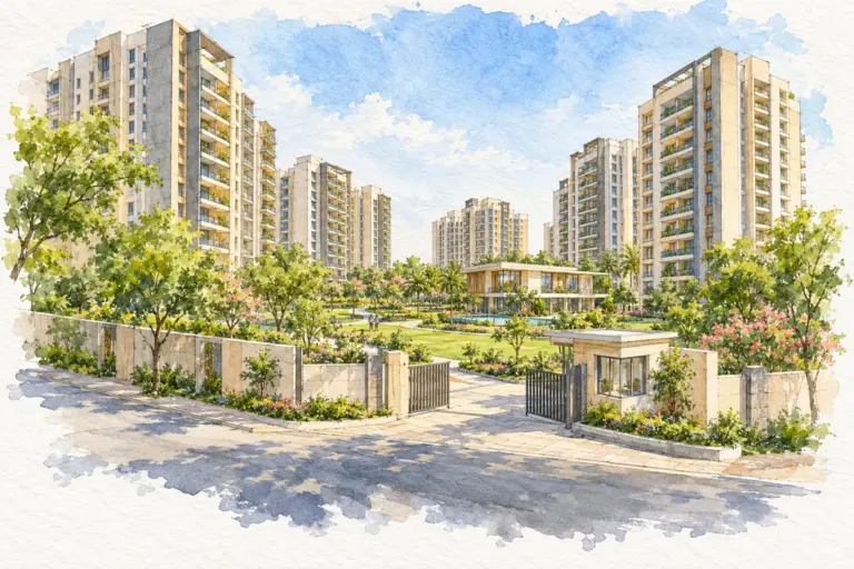Illustration of Soha Olive Town
