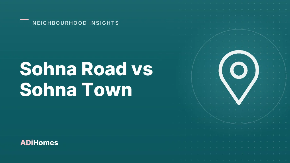 Sohna Road vs Sohna Town: Which South Gurugram Market Fits You?