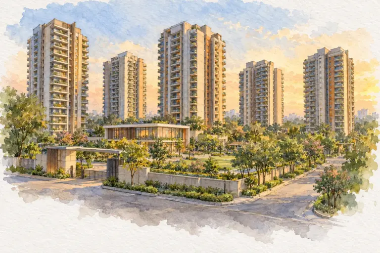 Illustration of Som Apartments