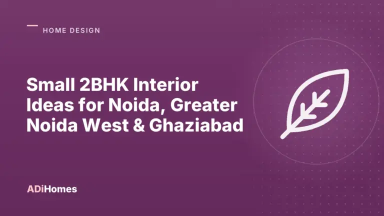 space saving design for compact 2bhk flats in noida and gnw cover 1