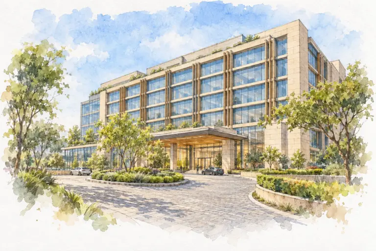 Illustration of Spaze Boulevard