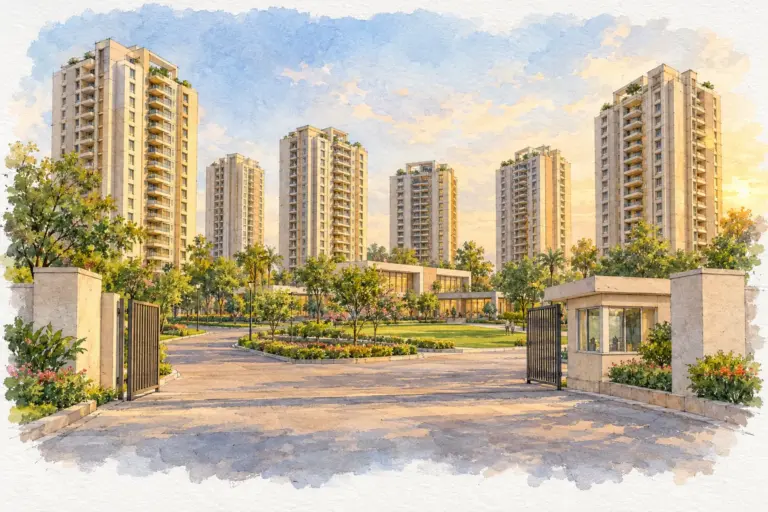 Illustration of Speedway Avenue