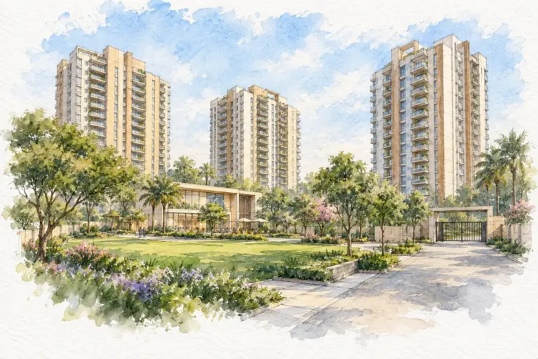 Illustration of SRM Apartments