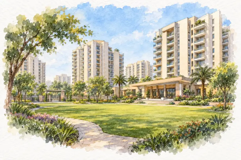 Illustration of SSG Yash Apartment 3