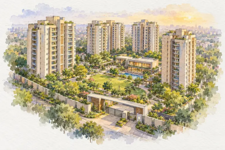 Illustration of St Anns Apartments