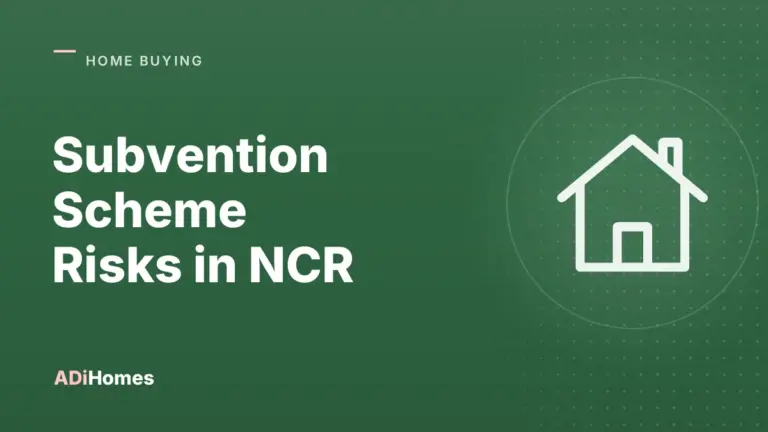 subvention schemes in ncr risks of no emi till possession cover 1