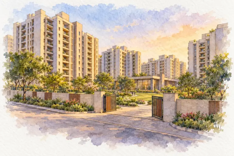 Illustration of Sudarshan Amrit Homes