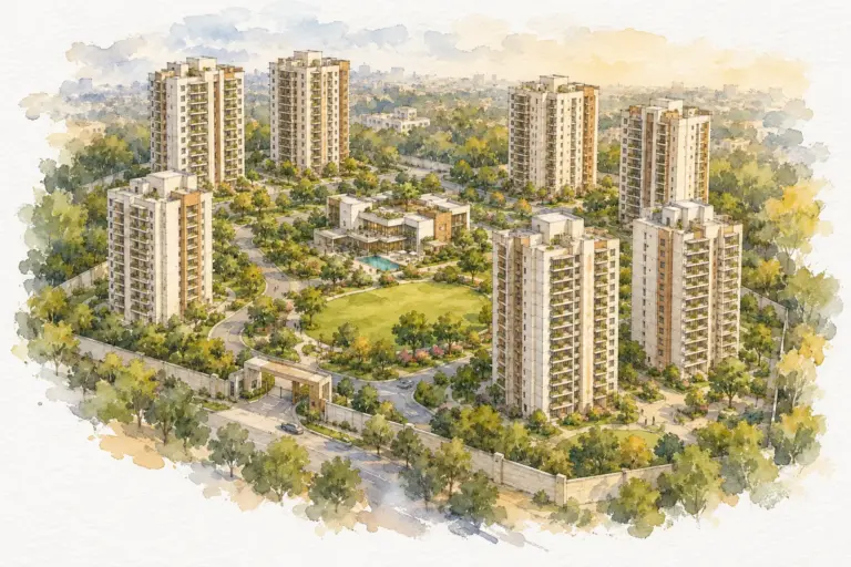 Illustration of Sunehari Bagh Apartment