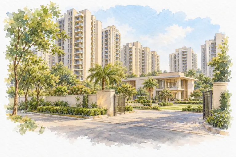Illustration of Supertech Czar Suites