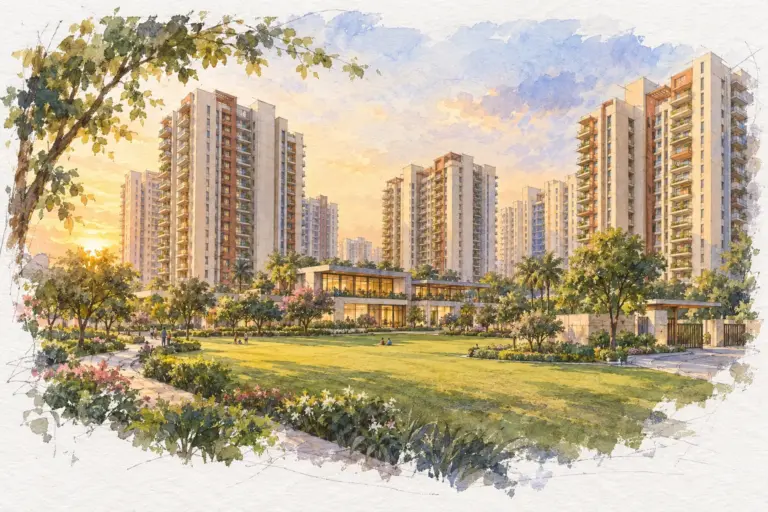 Illustration of Supertech Eco Village 3