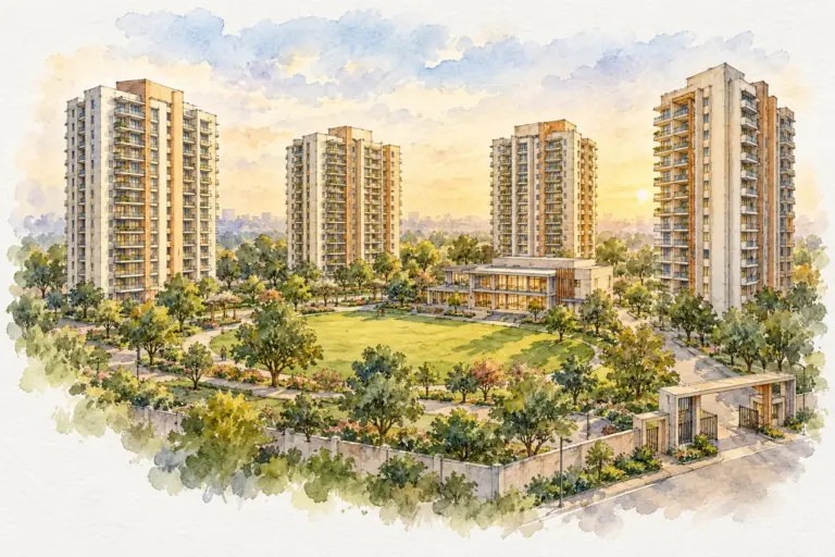 Illustration of Supertech Sports Village