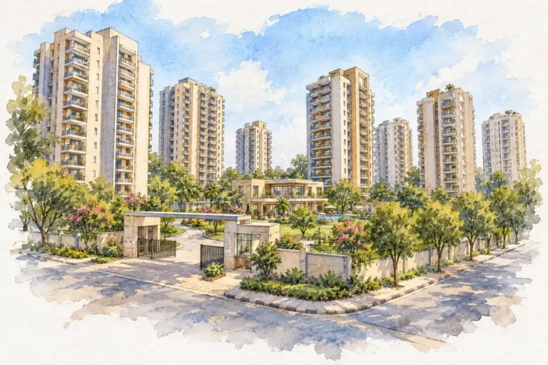 Illustration of Suryodaya Apartment DDA Flats Pocket 8
