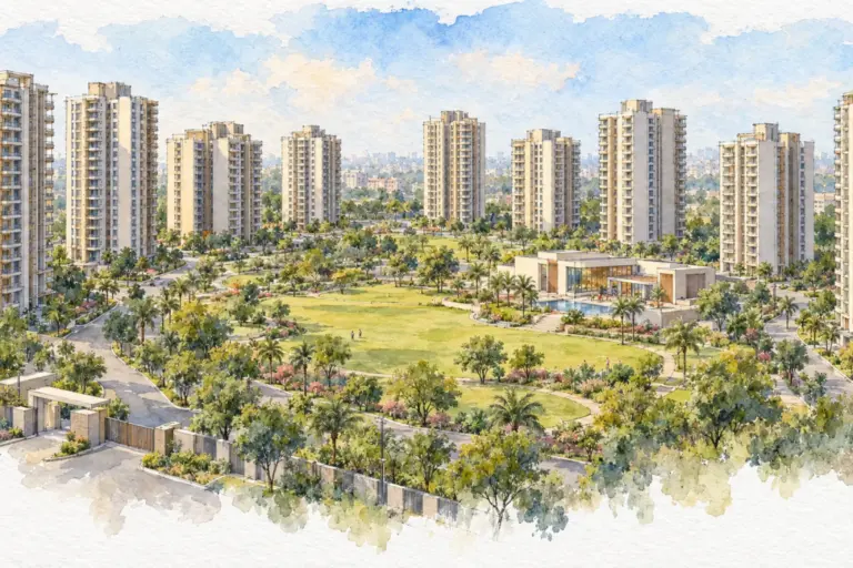 Illustration of SVP Gulmohur Garden Phase 2