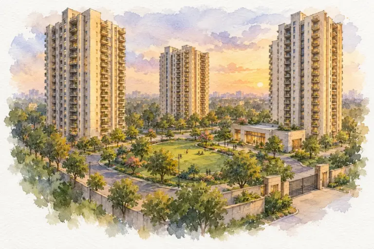 Illustration of T and T The Blue