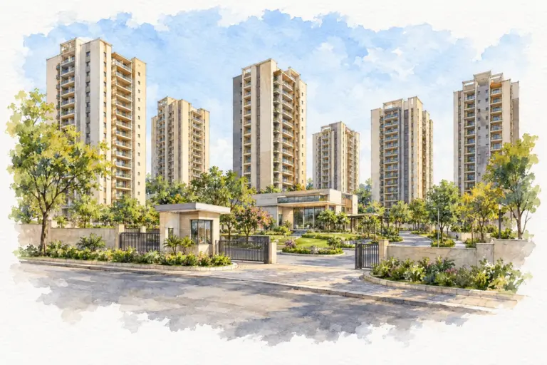 Illustration of Tata Gurgaon Gateway