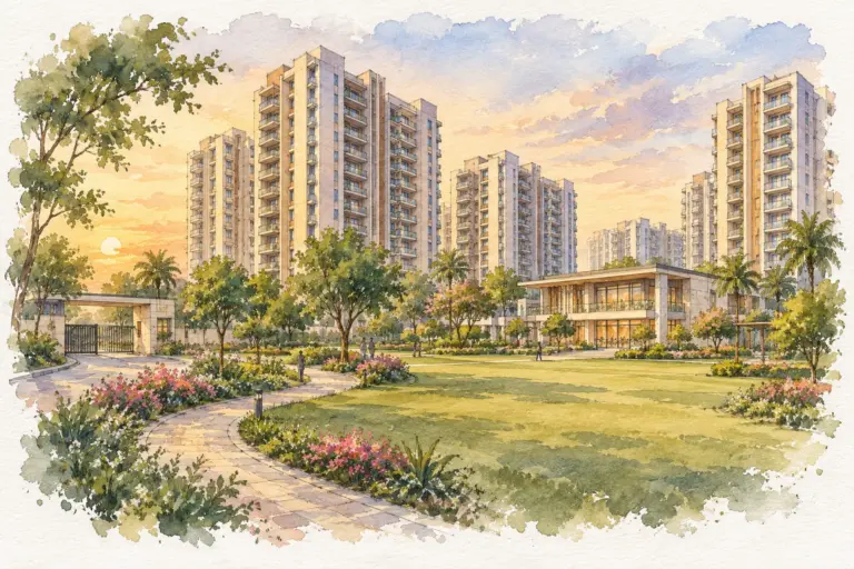 Illustration of TDI Kingsbury Apartments