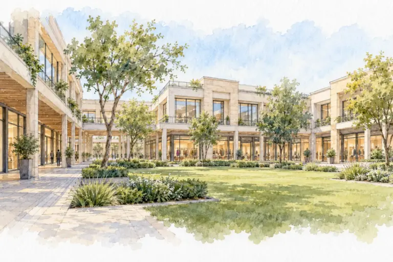 Illustration of TDI Rodeo Drive Mall