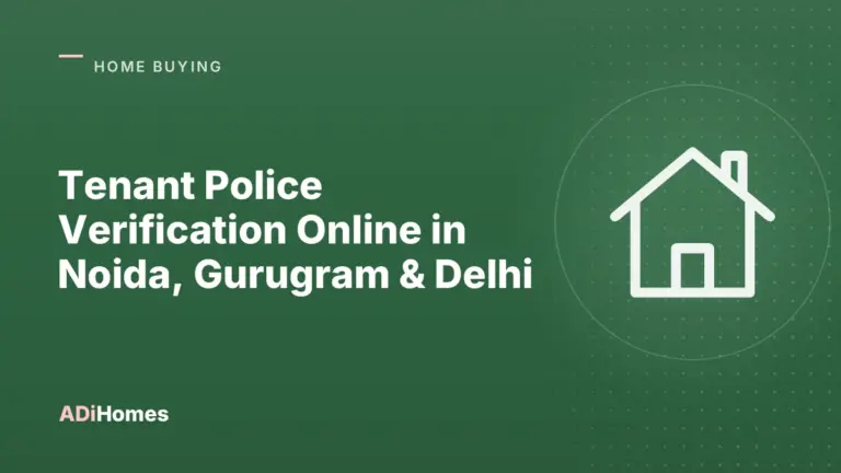 tenant police verification in noida gurugram and delhi cover 1