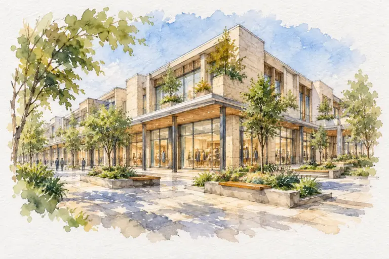 Illustration of The Delhi Mall