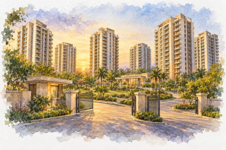 Illustration of The Ekta Apartment