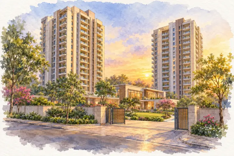 Illustration of The Resident Tower