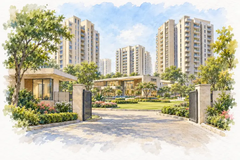 Illustration of Trehan Iris Villas
