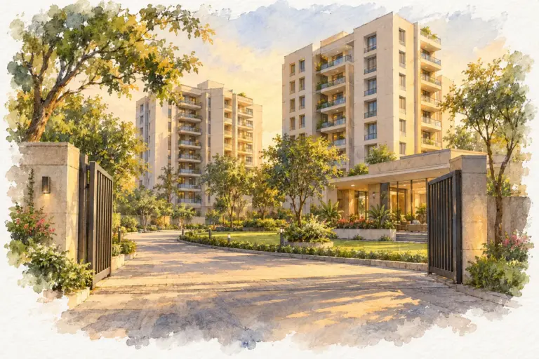 Illustration of Trident Residences Jangpura