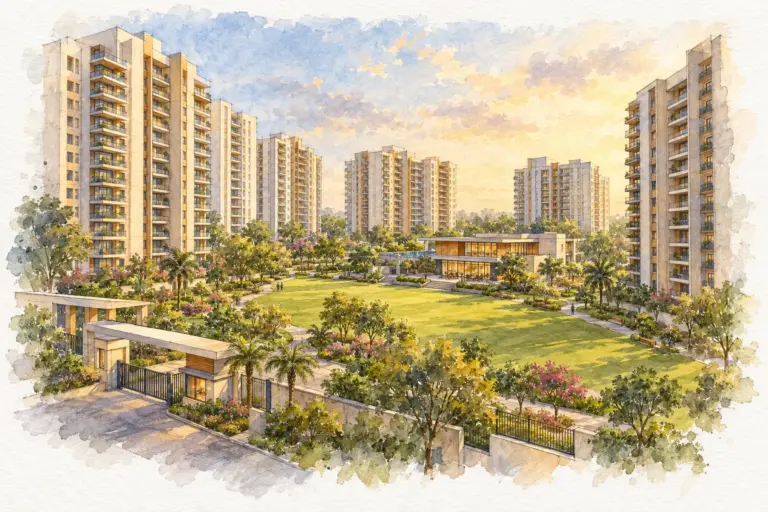 Illustration of Ultima Town