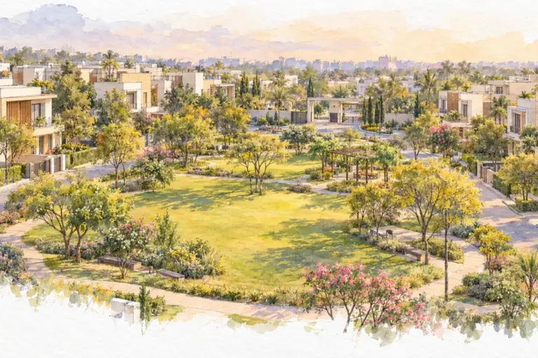Illustration of Unitech Alder Grove Nirvana Country II