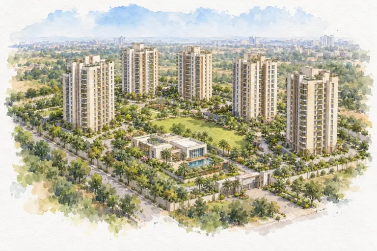 Illustration of Unitech Heritage City