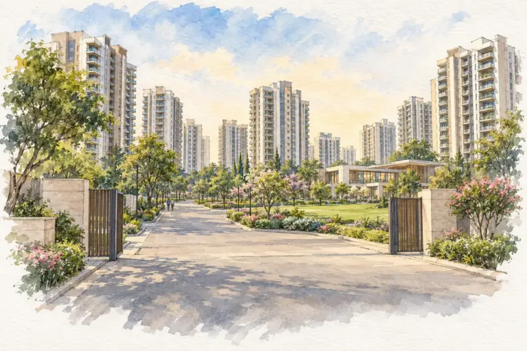 Illustration of Unitech The Close North