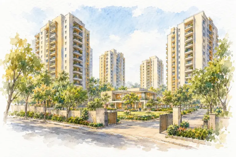 Illustration of United Friends Apartment