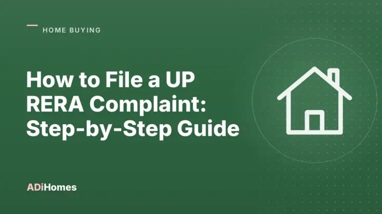 up rera complaint process cover 1