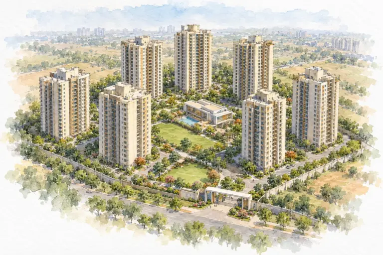 Illustration of Vaibhav Heritage Height