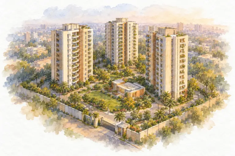 Illustration of Vasant Apartments