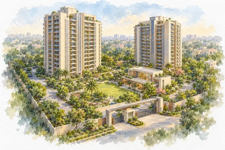 Illustration of Vastu Apartments