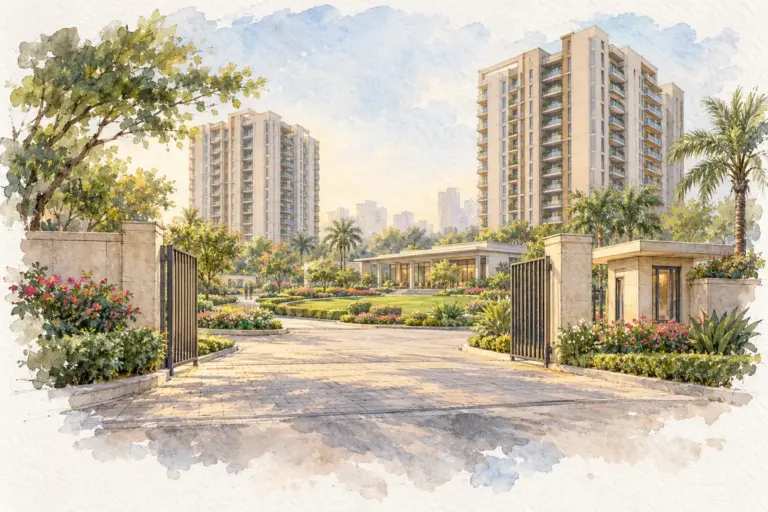Illustration of Vatika Boulevard Residences