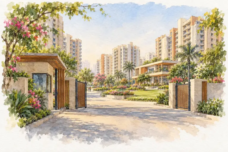 Illustration of Vatika City Homes