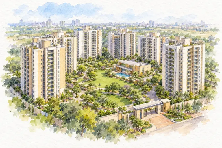Illustration of Vatika Iris Floors