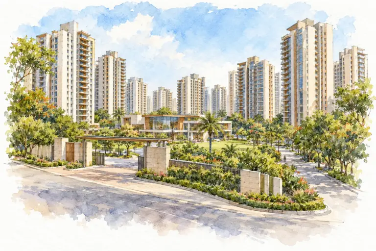 Illustration of Vatika Lifestyle Homes