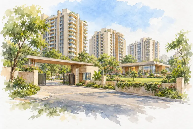 Illustration of Vatika Premium Floors