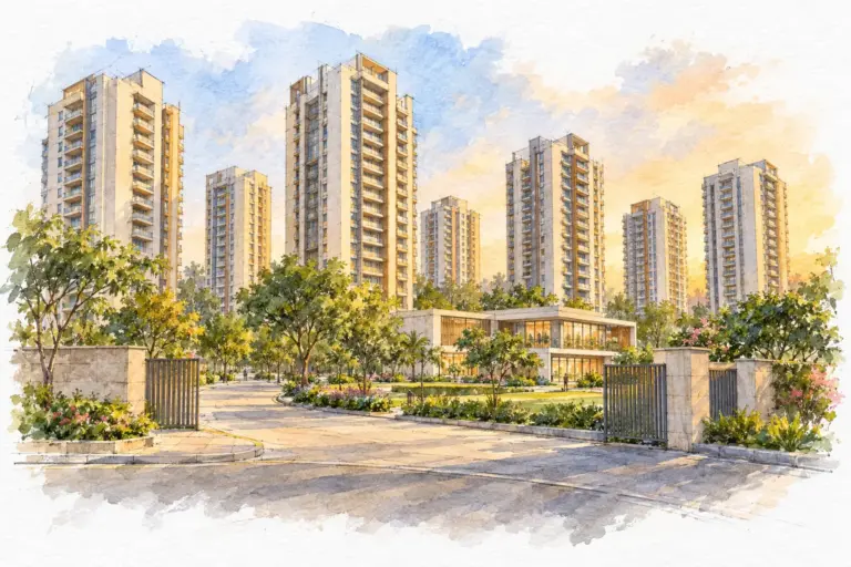Illustration of Veer Apartment