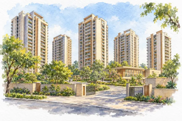 Illustration of Vidya Sagar Apartments