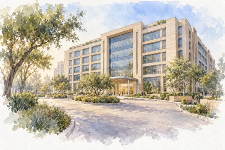Illustration of Vipul Tech Square