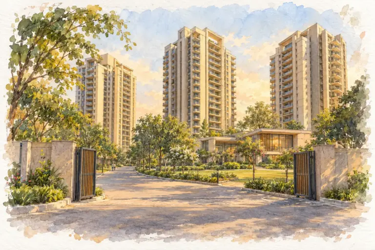Illustration of Vivekananda Apartment