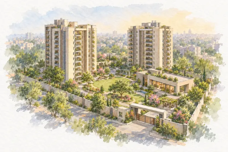 Illustration of Vrindavan Dwarka